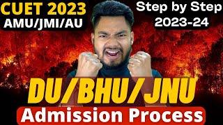 DUBHUJNU Admission Process 2023  Step by Step  CUET 2023 