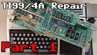 TI994A Motherboard Repair - Part 1