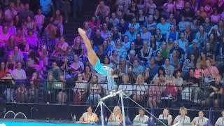 Shilese Jones  - HUGE 14833  Uneven Bars - QUAL - World Championships 2023