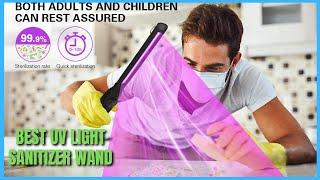 Top 5 Best UV Light Sanitizer Wand  UVC Light Disinfector For Home Family Travel  Use One Hand