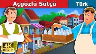 Açgözlü Sütçü  The Greedy Milkman Story in Turkish  Turkish Fairy Tales