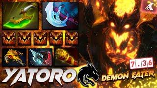 Yatoro Shadow Fiend Demon Eater - Dota 2 Pro Gameplay Watch & Learn