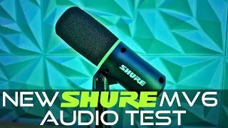 Shure MV6 USB-C Microphone Unboxing & Audio Test vs. Shure MV7 & DJI Mic 2