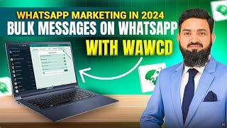 WhatsApp Marketing Tutorial in 2024  Best Way to Send Custom Bulk Messages with WAWCD