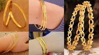 Simple Daily Wear Gold Bangles Design Daily Wear Gold BanglesLatest Bangles Collection For Women