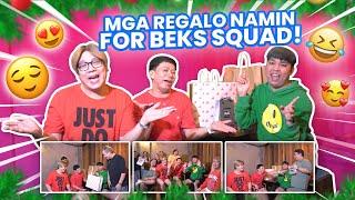 MGA REGALO NAMIN FOR BEKS SQUAD BEKS B AS NINONG AND NINANG  BEKS BATTALION