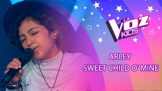 Arley  Sweet child o mine  Audiciones a ciegas  2022  La Voz Kids