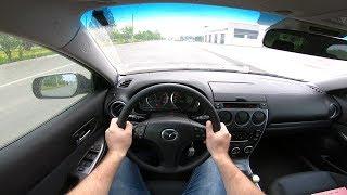 2005 Mazda 6 2.0 141 POV TEST DRIVE