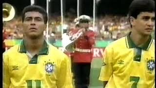 Brasil - Uruguay 1993  Eliminatorias 1994 Romario Bebeto Dunga Ruben Sosa Francescoli