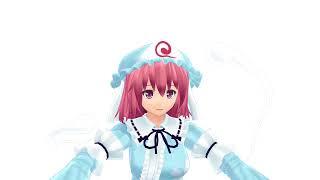 Touhou MMD youmu calls yuyuko fat