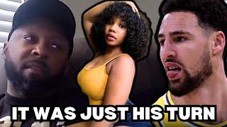 Woman Courtside With Nice Guy Snuck Off To Smash Klay Thompson Came Back With Wet Azz & No Cash