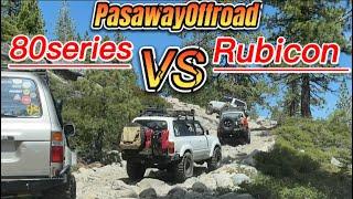 Epic 80 Series Rock Crawling Rubicon Trail Fathers Day Weekend 2022