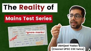 How to use Mains Test Series?  UPSC CSE 202425