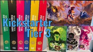 Kickstarter Campaign Mighty Morphin Power Rangers Boom Studios Books Boxset unboxing Review