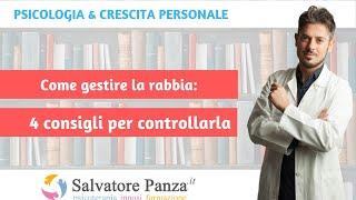 Come gestire la rabbia