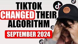 TIKTOK ALGORITHM UPDATE EXPLAINED FOR SEPTEMBER 2024 How To Get 100K+ Followers FAST