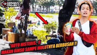 PRANK MAKAN RINSO Auto Panik Mulut Sampai Berbusa...