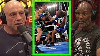 Joe rogan asks bernard hopkins about that time when he got knocked out by joe Smith jr.