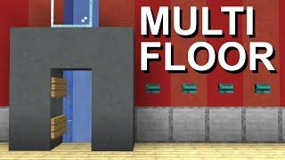 The BEST Multi-Floor Elevator In Minecraft