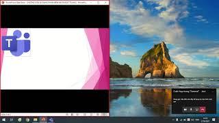 Hướng dẫn cách chia sẻ bài giảng ppt mà vẫn bao quát được lớp học trên phần mềm Teams