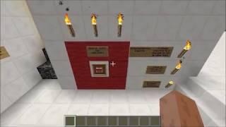 Minecraft Mon laboratoire salle des explosions espace anti feu labo...