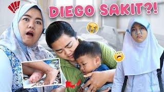 MAMATA DAN DINAR SEDIH ADIK BAYI DIEGO SAKIT FLU SINGAPORE.. #viral #trending