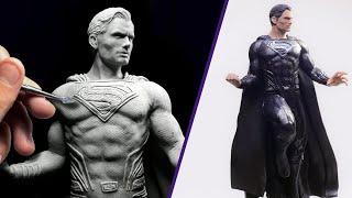 Sculpting Superman Timelapse   Justice League Snyder Cut Suit