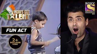 3 Years के बच्चे के Talent ने सबको कर दिया पागल  Indias Got Talent Season 4  Fun Act
