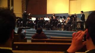 Lincoln High Schools Concert Band Performing James Bond Returns