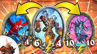 This combo was sick  Hearthstone Battlegrounds