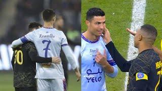 Ronaldo Shows Respect to Messi and PSG Players