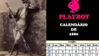 Calendário PLAYBOY de 1880