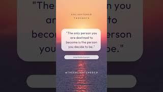 The only person..