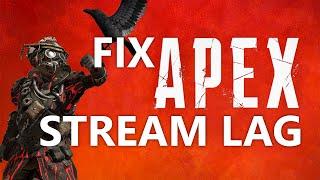 How to Fix Stream Lag in Apex Legends - OBS Render Lag & Encoder Overload Fix