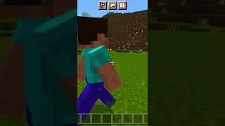 I seen herobrine in minecraft #shorts #shortsfeed #viral