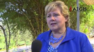 visit of Norway Prime MinisterHon.Erna Solberg  at Kigali Genocide Memorial