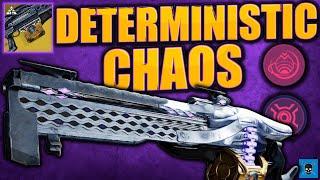 DETERMINISTIC CHAOS Destiny 2 Lightfall New Exotic Machine Gun Breakdown