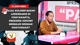 Jajal Kuliner Bakmi Legendaris di Yogyakarta Presiden Jokowi Berbaur dengan Masyarakat