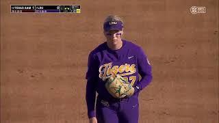 #12 Texas AM vs #7 LSU  Game 2  Full College Softball 03292024