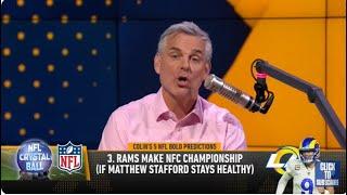 THE HERD  Colin Cowherd CONFIDENT LA Rams Will REACH NFC Championship With A Healthy Stafford