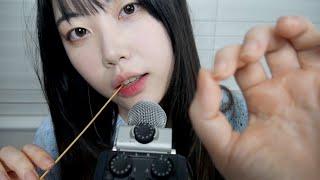 ASMR 솜뇸뇸 트리거 존버단 모여라 초근접 입소리 인어디블 핸드무브먼트 브러슁