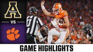 Appalachian State vs. Clemson Game Highlights  2024 ACC Football