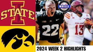 Iowa State vs #21 Iowa CRAZY  Full Game Highlights  2024 College Football Highlights