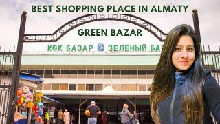 Famous Zeleny Green Bazaar Market - Almaty Kazakhstan  Night Streets  Indian Food  Heena Bhatia