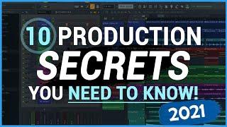 10 Music Production Secrets Every Producer NEEDS To Know 2021