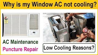 AC Cooling Problems  Puncture Repair  AC Maintenance  Window AC Cooling Problems