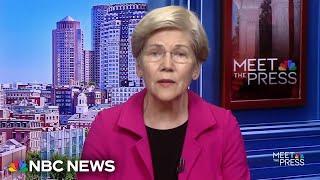 Sen. Warren says ‘women are not stupid’ as JD Vance says Trump won’t ban abortion Full interview