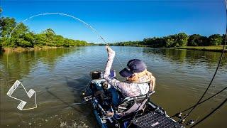 Exploring The French Broad River By Kayak Fishing