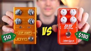 Joyo Zip Amp vs Xotic BB Preamp v1.5 - $50 vs $180 Overdrive Pedal