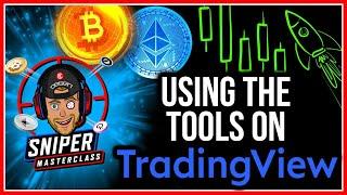 Crypto Trading Masterclass 04 - How To Use The Drawing Tools In TradingVew
